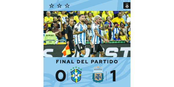 Zuid-Amerikaanse WK-voorrondes, Argentinië 1-0 Brazilië, een strijd vol passie en conflict